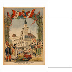 The Hungarian Pavilion at the Universal Exhibition of 1900, Paris by Fortune Louis Meaulle