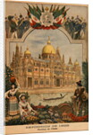 The Italian Pavilion at the Universal Exhibition of 1900, Paris by French School