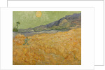Wheatfield with Reaper, 1889 by Vincent van Gogh