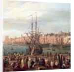 Morning View of the Inner Port of Marseille and the Pavilion of the Horloge du Parc, 1754 by Claude Joseph Vernet