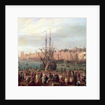 Morning View of the Inner Port of Marseille and the Pavilion of the Horloge du Parc, 1754 by Claude Joseph Vernet