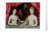 Gabrielle d'Estrées and her sister, the Duchess of Villars, 16th century by Fontainebleau School