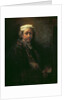 Portrait of the Artist at his Easel, 1660 by Rembrandt Harmensz. van Rijn