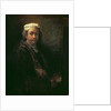 Portrait of the Artist at his Easel, 1660 by Rembrandt Harmensz. van Rijn