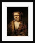 Portrait of Hendrikje Stoffels by Rembrandt Harmensz. van Rijn