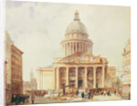 The Pantheon in 1835 by Francois Etienne Villeret