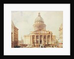 The Pantheon in 1835 by Francois Etienne Villeret