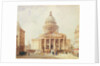 The Pantheon in 1835 by Francois Etienne Villeret