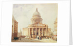 The Pantheon in 1835 by Francois Etienne Villeret
