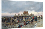 Bivouac at Le Bourget after the Battle of 21st December 1870, 1872 by Alphonse Marie de Neuville