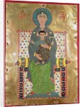 Virgin and Child Enthroned by Byzantine