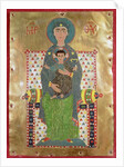 Virgin and Child Enthroned by Byzantine