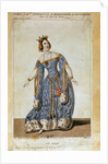 Mademoiselle George as Marguerite in Act II of 'La Tour de Nesles' by French School