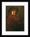 Copy of a Rembrandt Self Portrait, 1869 by Gustave Courbet