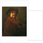 Copy of a Rembrandt Self Portrait, 1869 by Gustave Courbet