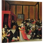 Scene Galante or The Five Senses by Louis de Caullery