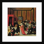 Scene Galante or The Five Senses by Louis de Caullery