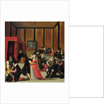 Scene Galante or The Five Senses by Louis de Caullery