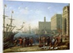 Harbour Scene, 17th century by Claude Lorrain