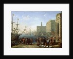 Harbour Scene, 17th century by Claude Lorrain