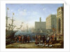 Harbour Scene, 17th century by Claude Lorrain