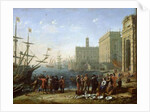 Harbour Scene, 17th century by Claude Lorrain