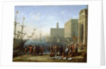 Harbour Scene, 17th century by Claude Lorrain