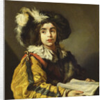 The Young Singer by Claude Vignon