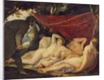Venus and the Graces Surprised by a Mortal by Jacques Blanchard