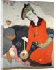 Courtier at the Court of Shah Abbas I by School Persian