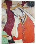 Woman from the Court of Shah Abbas I, 1585-1627 by School Persian