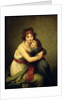 Self portrait with her daughter Julie, 1789 by Elisabeth Louise Vigee-Lebrun