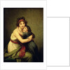 Self portrait with her daughter Julie, 1789 by Elisabeth Louise Vigee-Lebrun