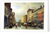 Street Scene in New York by Hippolyte Victor Valentin Sebron