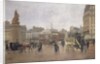 La Place Clichy, Paris, 1896 by Edmond Georges Grandjean