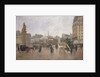 La Place Clichy, Paris, 1896 by Edmond Georges Grandjean