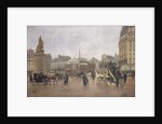 La Place Clichy, Paris, 1896 by Edmond Georges Grandjean