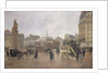 La Place Clichy, Paris, 1896 by Edmond Georges Grandjean