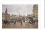 La Place Clichy, Paris, 1896 by Edmond Georges Grandjean