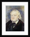 Portrait of Richard Wagner 1882 by Pierre Auguste Renoir