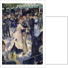 Ball at the Moulin de la Galette, 1876 by Pierre Auguste Renoir