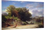 Landscape on the Outskirts of Rome, 1853 by Jean Achille Benouville