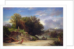 Landscape on the Outskirts of Rome, 1853 by Jean Achille Benouville