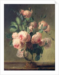 Vase of Flowers, 19th century by Pierre Joseph Redouté