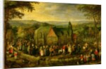Country Life with a Wedding Scene by Jan the Elder Brueghel