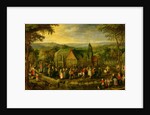 Country Life with a Wedding Scene by Jan the Elder Brueghel