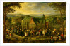 Country Life with a Wedding Scene by Jan the Elder Brueghel