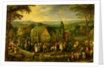 Country Life with a Wedding Scene by Jan the Elder Brueghel
