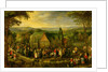 Country Life with a Wedding Scene by Jan the Elder Brueghel