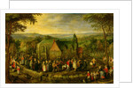 Country Life with a Wedding Scene by Jan the Elder Brueghel